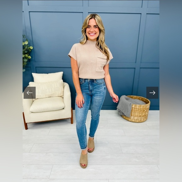 Judy Blue Triple Threat Slim Fit Jeans Sz 3 Item# 9S - Picture 5 of 10